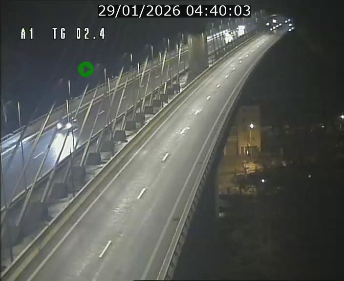 <h2>Traffic live webcam Luxembourg Sandweiler - A1 direction Luxembourg-ville - BK 2.4</h2>