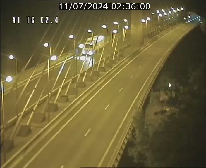 <h2>Traffic live webcam Luxembourg Sandweiler - A1 direction Luxembourg-ville - BK 2.4</h2>