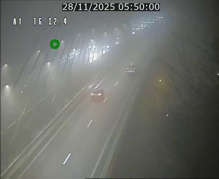 <h2>Traffic live webcam Luxembourg Sandweiler - A1 direction Luxembourg-ville - BK 2.4</h2>