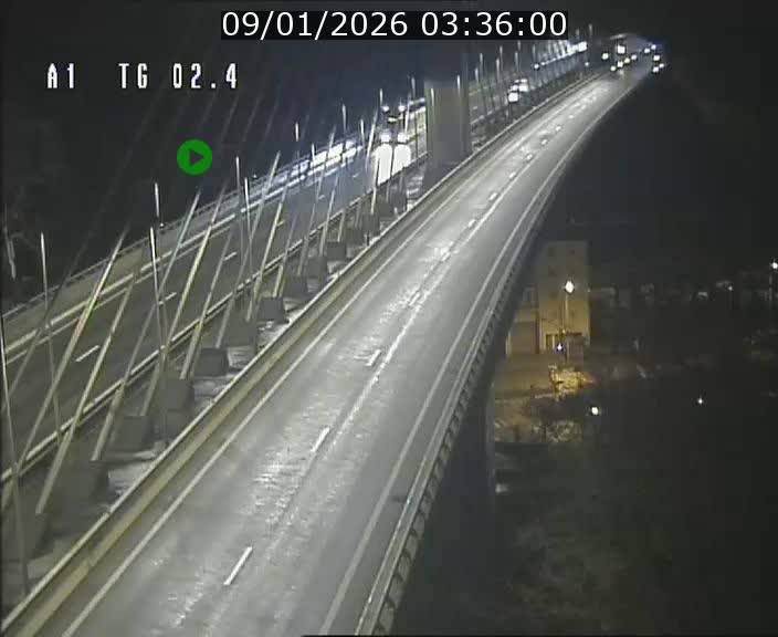 <h2>Traffic live webcam Luxembourg Sandweiler - A1 direction Luxembourg-ville - BK 2.4</h2>