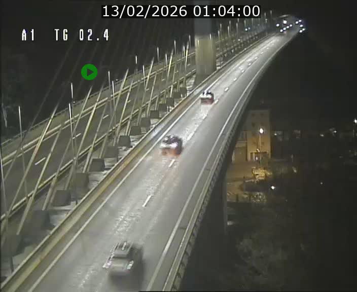 <h2>Traffic live webcam Luxembourg Sandweiler - A1 direction Luxembourg-ville - BK 2.4</h2>