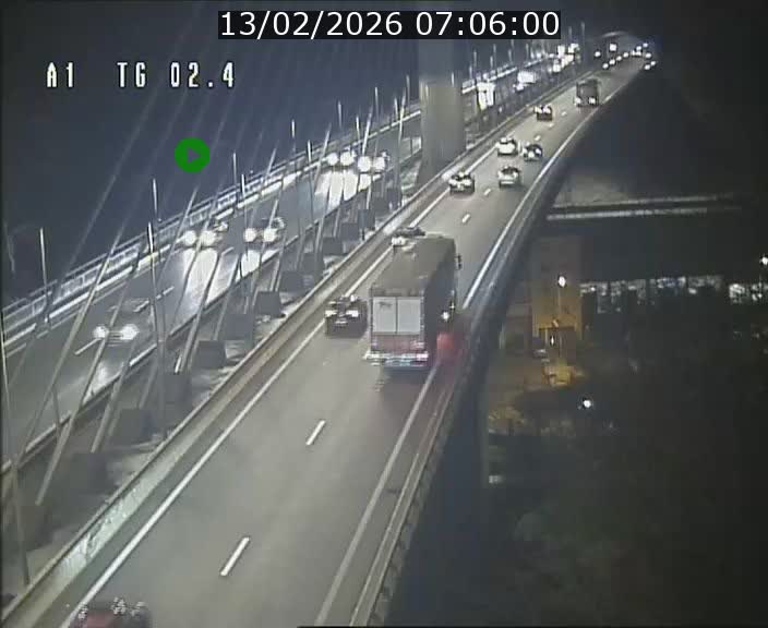 <h2>Traffic live webcam Luxembourg Sandweiler - A1 direction Luxembourg-ville - BK 2.4</h2>