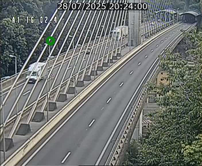 <h2>Traffic live webcam Luxembourg Sandweiler - A1 direction Luxembourg-ville - BK 2.4</h2>