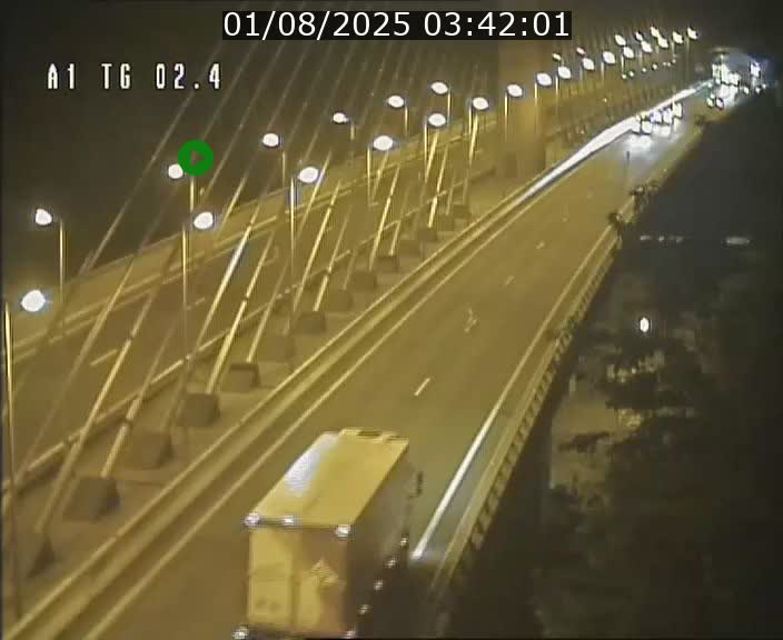 <h2>Traffic live webcam Luxembourg Sandweiler - A1 direction Luxembourg-ville - BK 2.4</h2>