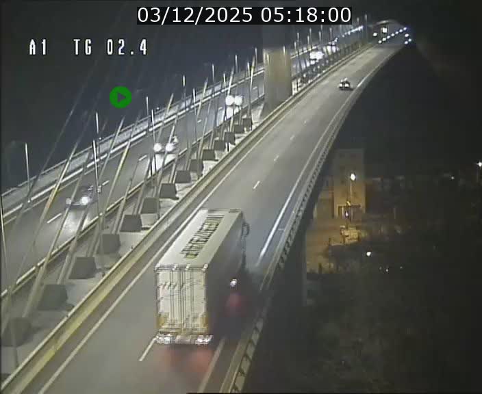 <h2>Traffic live webcam Luxembourg Sandweiler - A1 direction Luxembourg-ville - BK 2.4</h2>