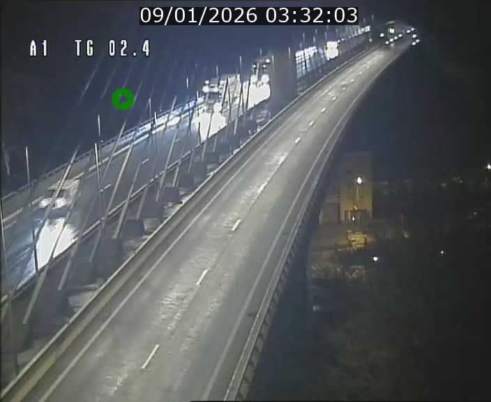 <h2>Traffic live webcam Luxembourg Sandweiler - A1 direction Luxembourg-ville - BK 2.4</h2>