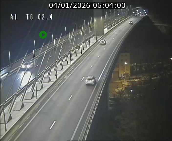 <h2>Traffic live webcam Luxembourg Sandweiler - A1 direction Luxembourg-ville - BK 2.4</h2>