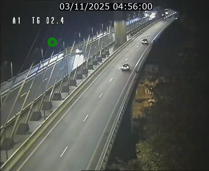 <h2>Traffic live webcam Luxembourg Sandweiler - A1 direction Luxembourg-ville - BK 2.4</h2>