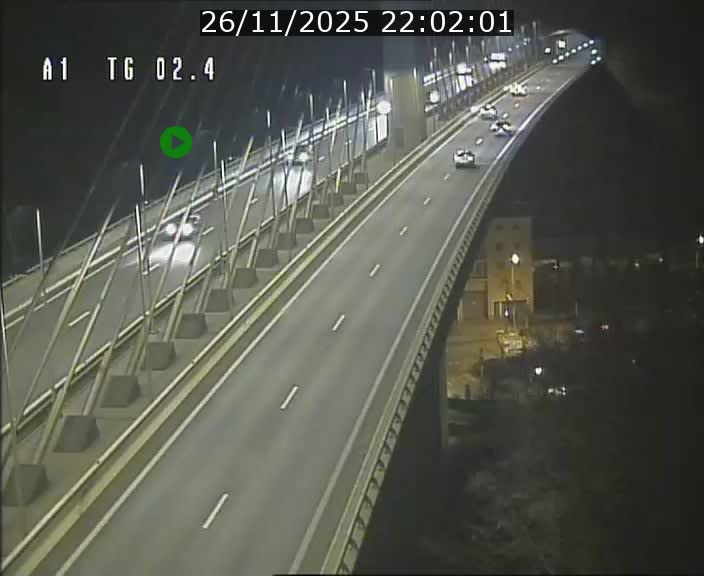 <h2>Traffic live webcam Luxembourg Sandweiler - A1 direction Luxembourg-ville - BK 2.4</h2>