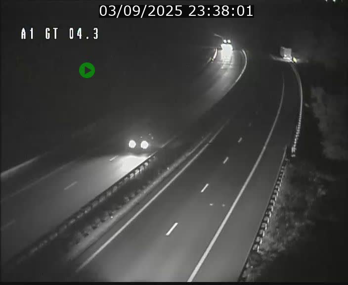 <h2>Traffic live webcam Luxembourg Itzig - A1 direction Sandweiler - BK 4.3</h2>