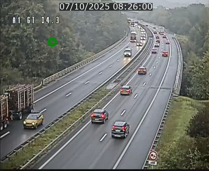 <h2>Traffic live webcam Luxembourg Itzig - A1 direction Sandweiler - BK 4.3</h2>