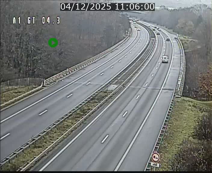 <h2>Traffic live webcam Luxembourg Itzig - A1 direction Sandweiler - BK 4.3</h2>