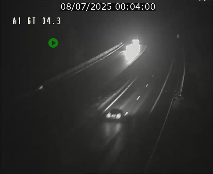 Traffic live webcam Luxembourg Itzig - A1 direction Sandweiler - BK 4.3