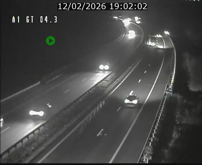 <h2>Traffic live webcam Luxembourg Itzig - A1 direction Sandweiler - BK 4.3</h2>