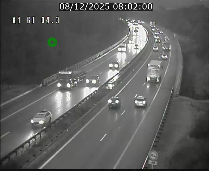 <h2>Traffic live webcam Luxembourg Itzig - A1 direction Sandweiler - BK 4.3</h2>