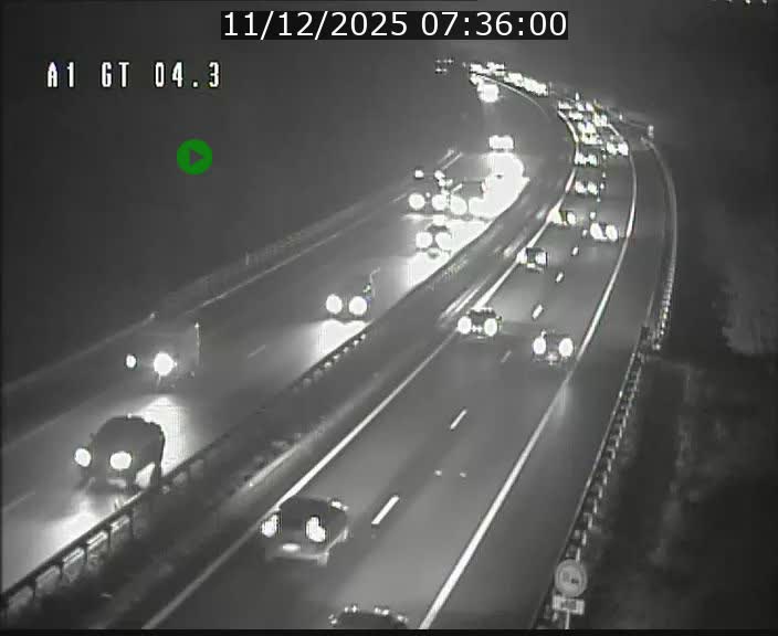 <h2>Traffic live webcam Luxembourg Itzig - A1 direction Sandweiler - BK 4.3</h2>