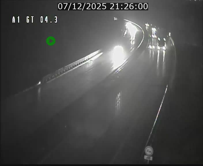 Traffic live webcam Luxembourg Itzig - A1 direction Sandweiler - BK 4.3