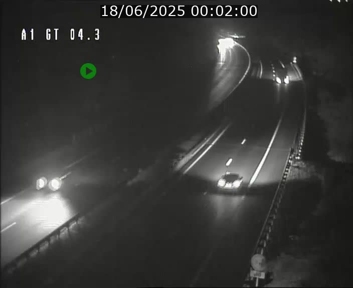 Traffic live webcam Luxembourg Itzig - A1 direction Sandweiler - BK 4.3