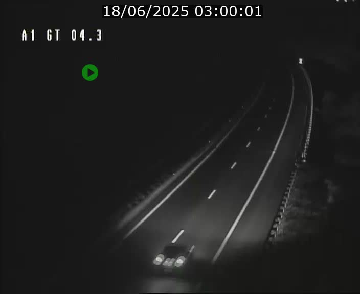 Traffic live webcam Luxembourg Itzig - A1 direction Sandweiler - BK 4.3