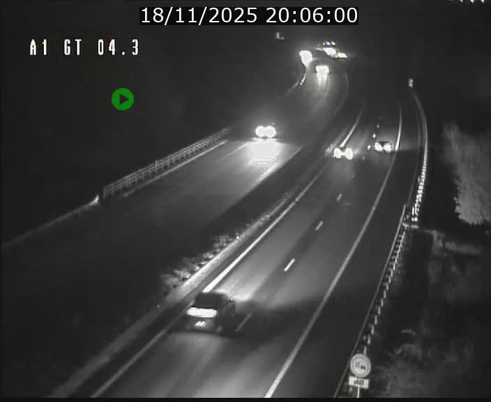 Traffic live webcam Luxembourg Itzig - A1 direction Sandweiler - BK 4.3