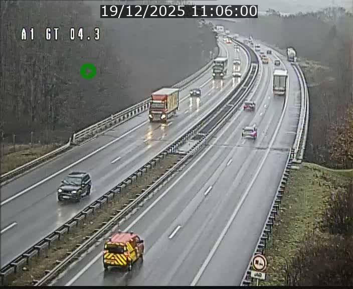 <h2>Traffic live webcam Luxembourg Itzig - A1 direction Sandweiler - BK 4.3</h2>