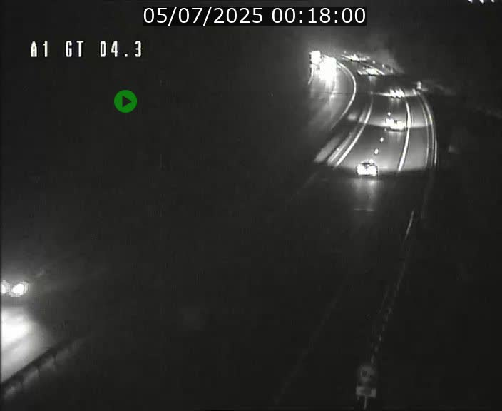 Traffic live webcam Luxembourg Itzig - A1 direction Sandweiler - BK 4.3