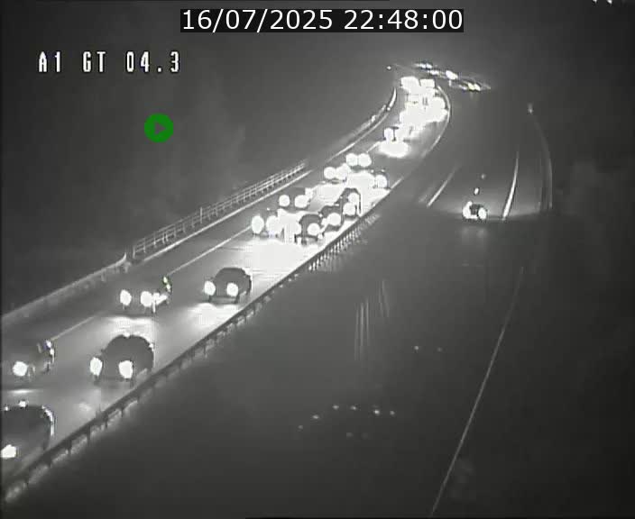 Traffic live webcam Luxembourg Itzig - A1 direction Sandweiler - BK 4.3