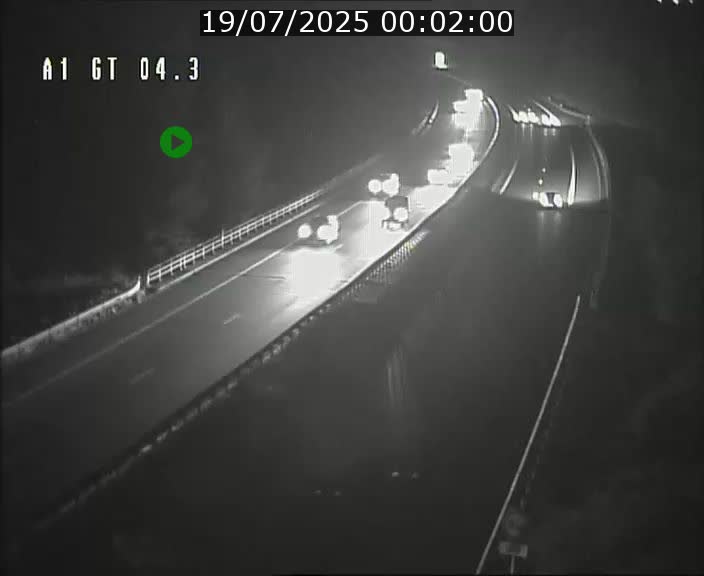 Traffic live webcam Luxembourg Itzig - A1 direction Sandweiler - BK 4.3