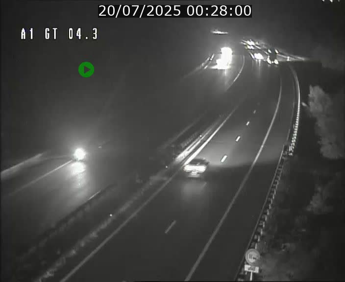 Traffic live webcam Luxembourg Itzig - A1 direction Sandweiler - BK 4.3