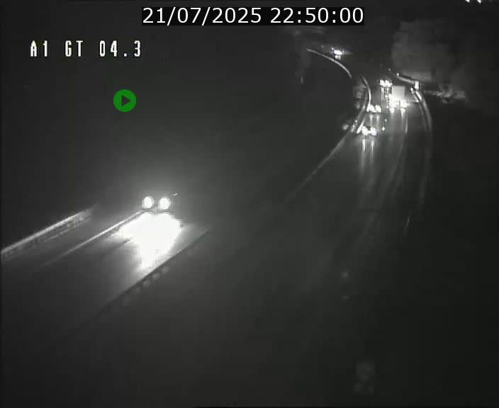 Traffic live webcam Luxembourg Itzig - A1 direction Sandweiler - BK 4.3