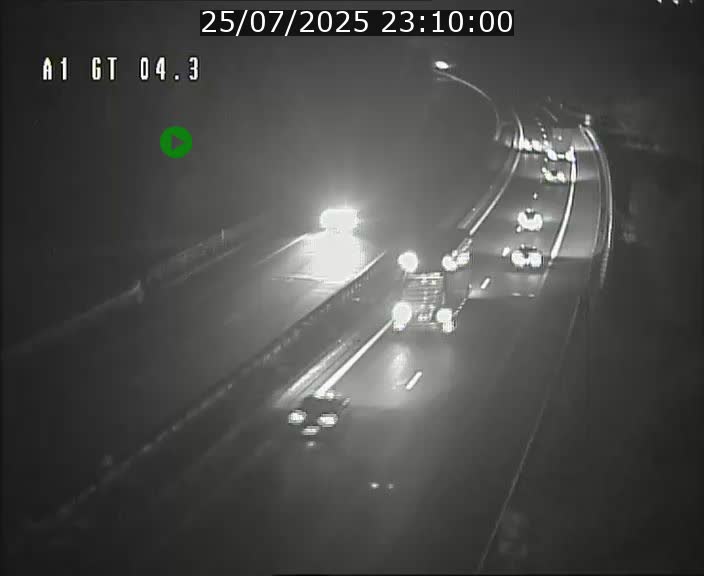 Traffic live webcam Luxembourg Itzig - A1 direction Sandweiler - BK 4.3