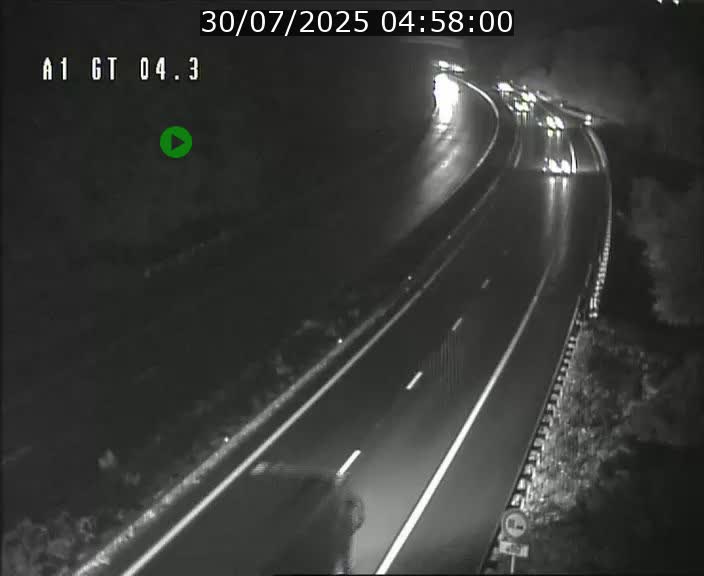 Traffic live webcam Luxembourg Itzig - A1 direction Sandweiler - BK 4.3