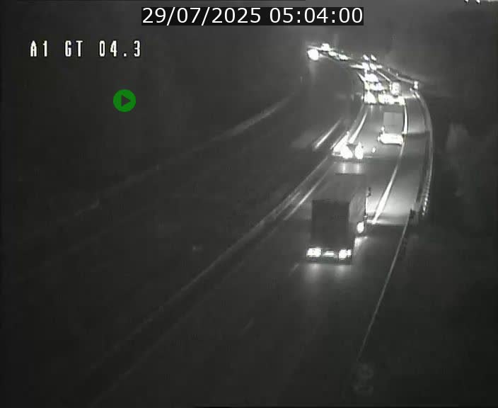 Traffic live webcam Luxembourg Itzig - A1 direction Sandweiler - BK 4.3