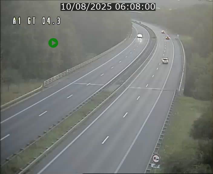 Traffic live webcam Luxembourg Itzig - A1 direction Sandweiler - BK 4.3
