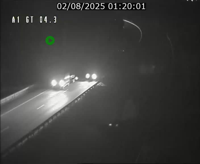 Traffic live webcam Luxembourg Itzig - A1 direction Sandweiler - BK 4.3