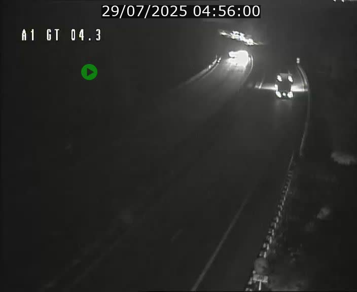Traffic live webcam Luxembourg Itzig - A1 direction Sandweiler - BK 4.3