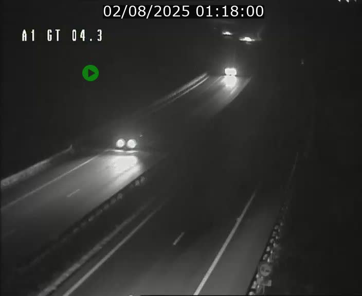 Traffic live webcam Luxembourg Itzig - A1 direction Sandweiler - BK 4.3