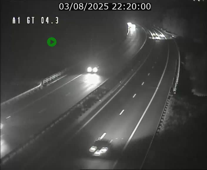 Traffic live webcam Luxembourg Itzig - A1 direction Sandweiler - BK 4.3
