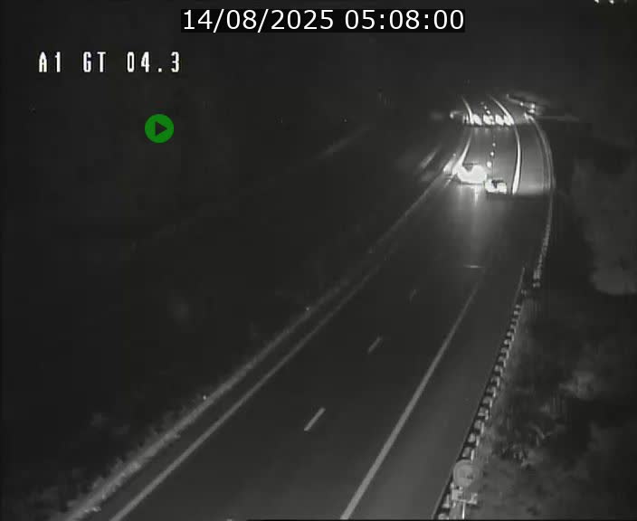 Traffic live webcam Luxembourg Itzig - A1 direction Sandweiler - BK 4.3