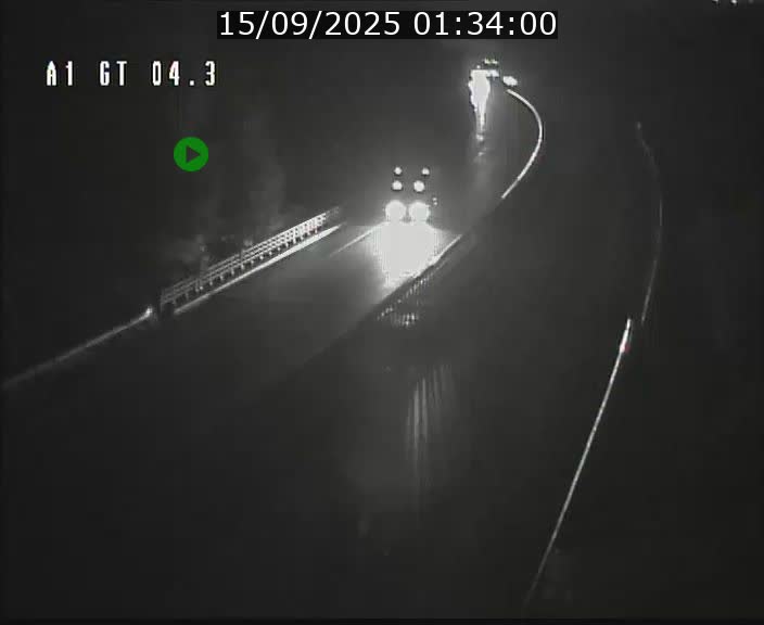 Traffic live webcam Luxembourg Itzig - A1 direction Sandweiler - BK 4.3