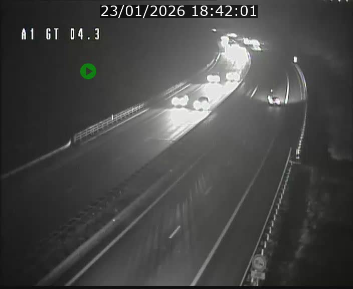 <h2>Traffic live webcam Luxembourg Itzig - A1 direction Sandweiler - BK 4.3</h2>