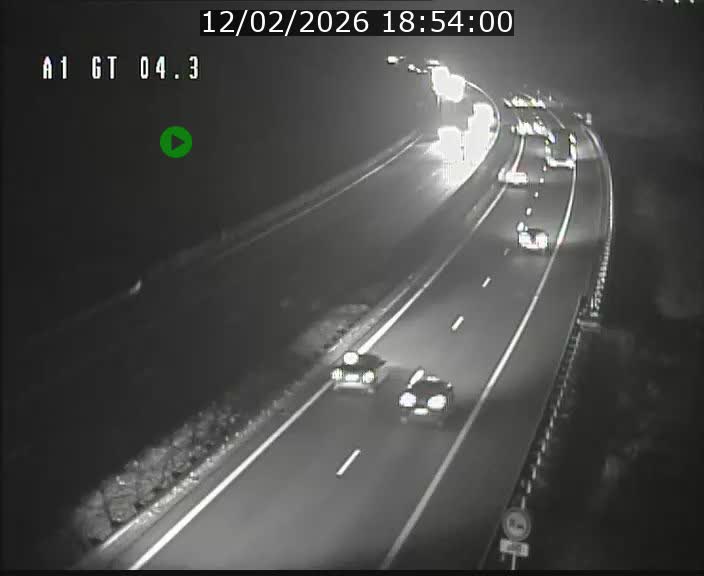 <h2>Traffic live webcam Luxembourg Itzig - A1 direction Sandweiler - BK 4.3</h2>