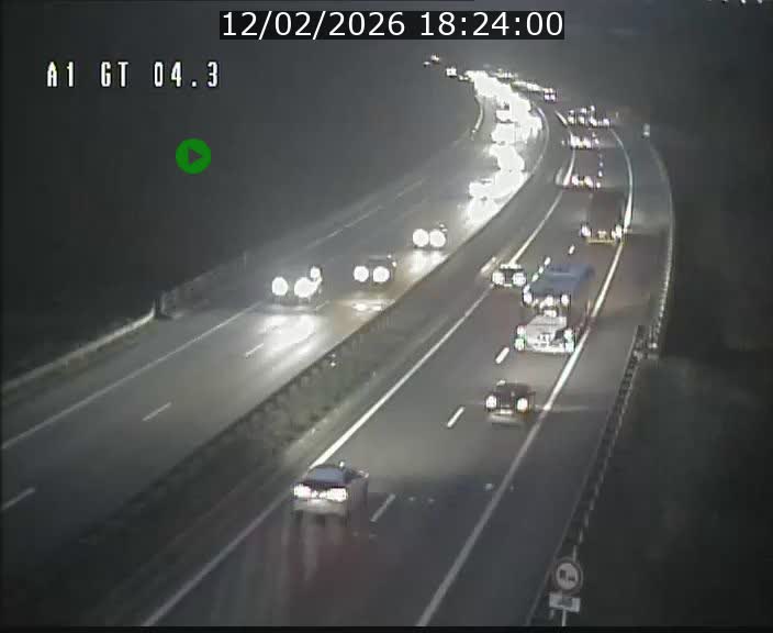 <h2>Traffic live webcam Luxembourg Itzig - A1 direction Sandweiler - BK 4.3</h2>