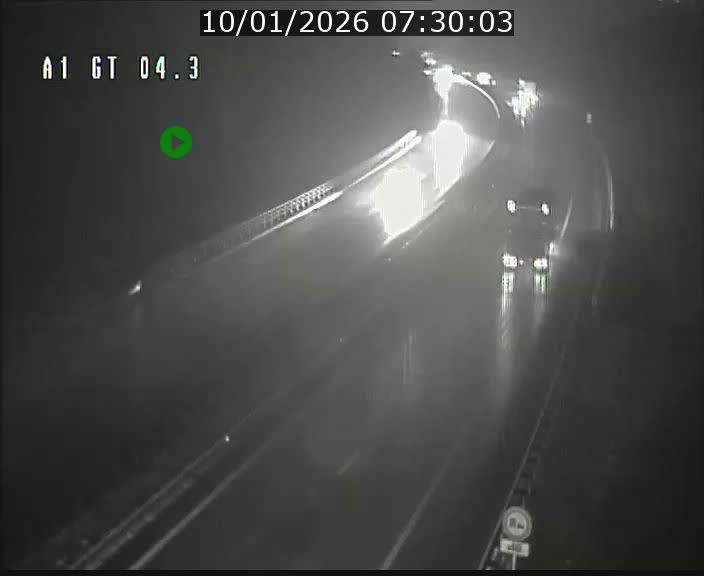 <h2>Traffic live webcam Luxembourg Itzig - A1 direction Sandweiler - BK 4.3</h2>