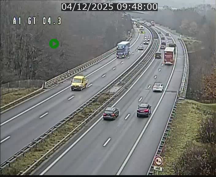 <h2>Traffic live webcam Luxembourg Itzig - A1 direction Sandweiler - BK 4.3</h2>