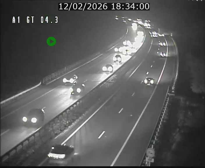 <h2>Traffic live webcam Luxembourg Itzig - A1 direction Sandweiler - BK 4.3</h2>