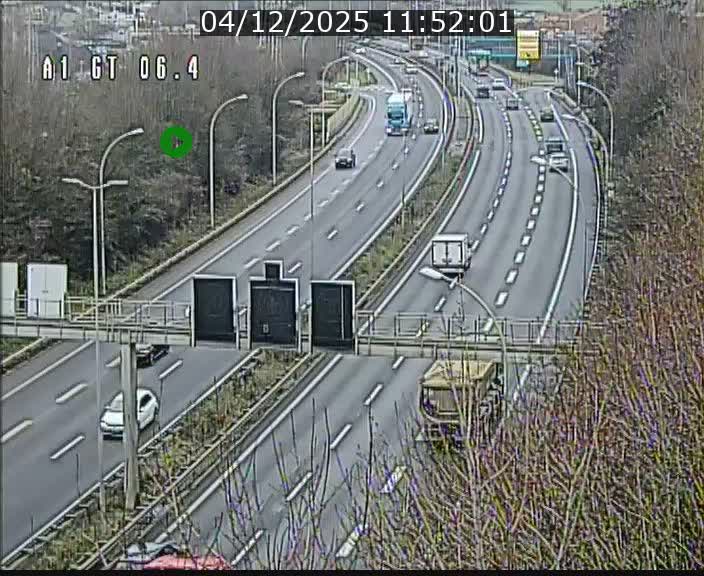 <h2>Traffic live webcam Luxembourg Hamm - A1 direction Sandweiler - BK 6.4</h2>