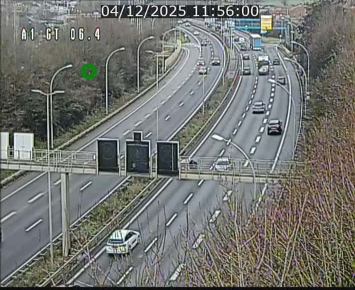 <h2>Traffic live webcam Luxembourg Hamm - A1 direction Sandweiler - BK 6.4</h2>