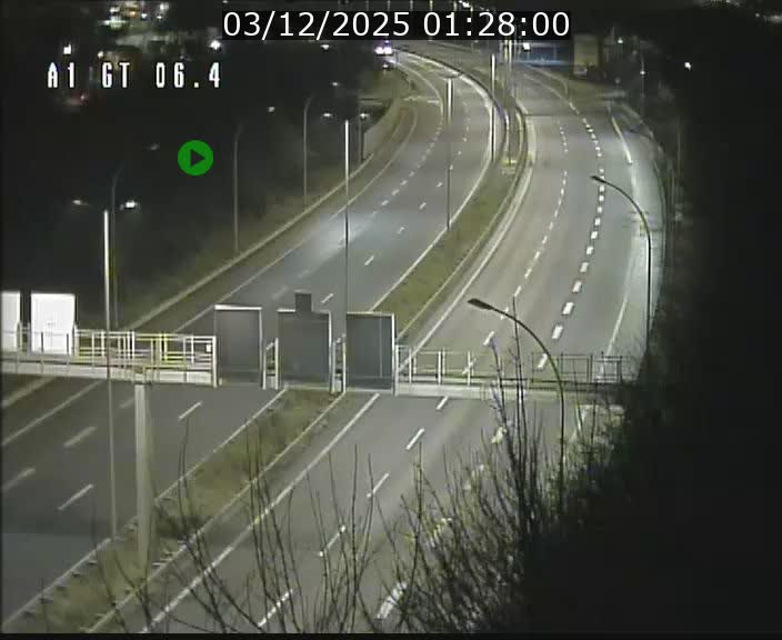 <h2>Traffic live webcam Luxembourg Hamm - A1 direction Sandweiler - BK 6.4</h2>