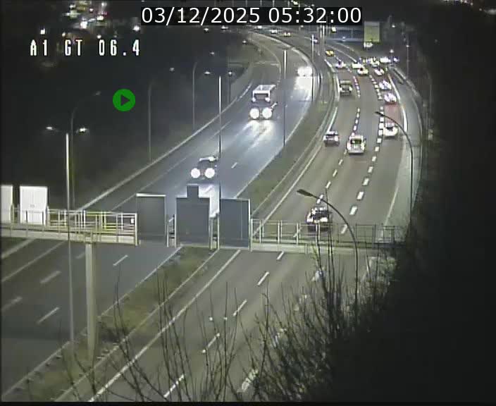 <h2>Traffic live webcam Luxembourg Hamm - A1 direction Sandweiler - BK 6.4</h2>